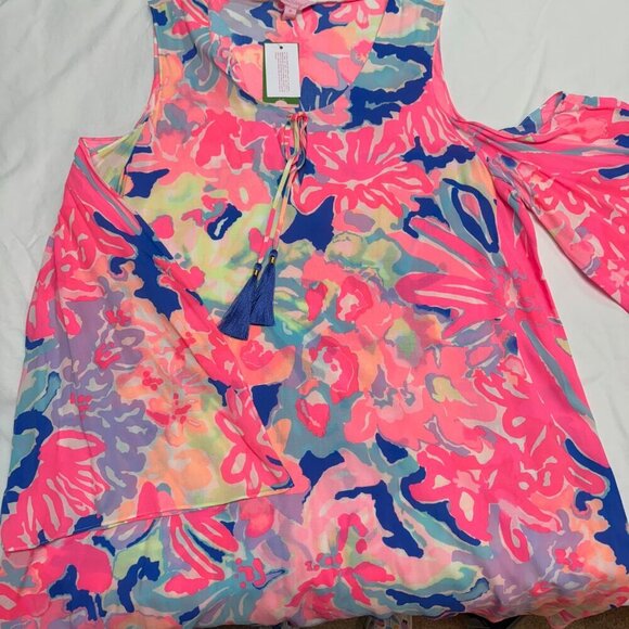 Lilly Pulitzer Benicia Tunic Dress XL Play Hermosa Print NWT - Picture 5 of 15
